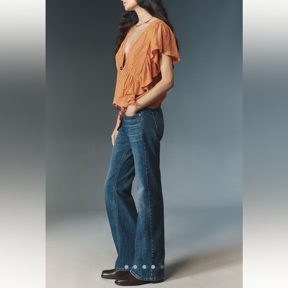 NWT Pilcro Low-Rise Flared Jeans